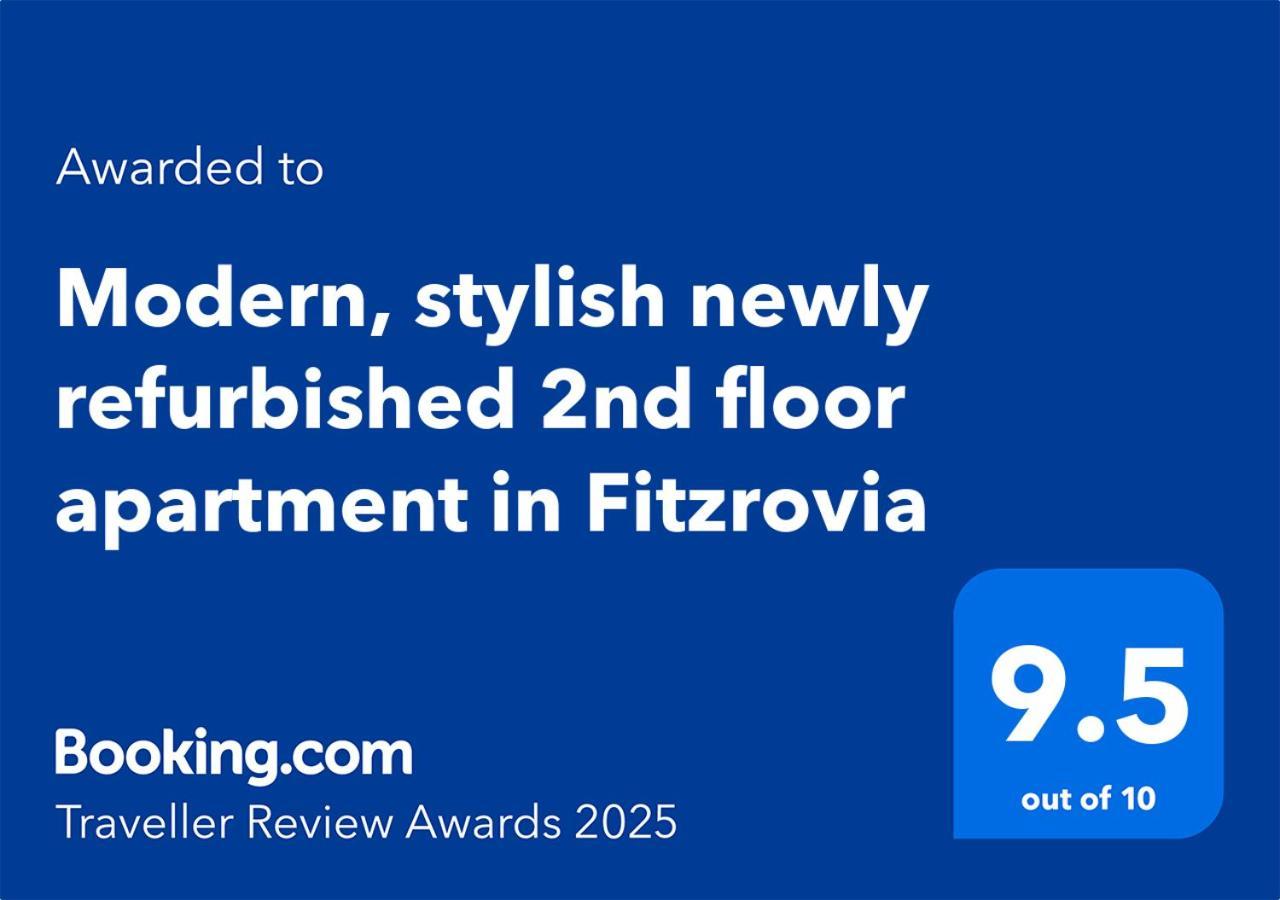 Modern, Stylish Newly Refurbished 2Nd Floor Apartment In Fitzrovia Londen Buitenkant foto